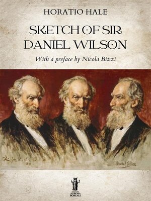 cover image of Sketch of Sir Daniel Wilson